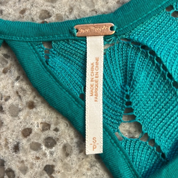 Free People Wild Thing Mini Dress,  Women’s Size S, Emerald Green, NWT - Picture 3 of 6